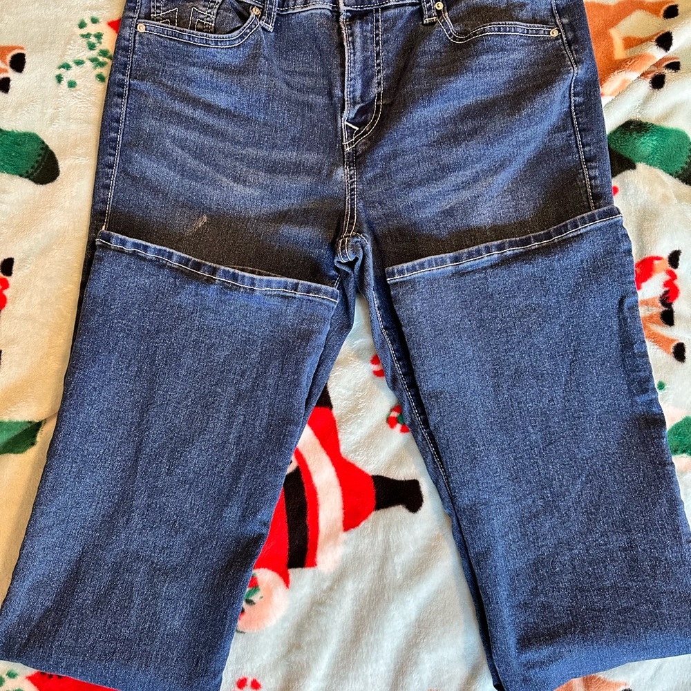 True Religion Women's Blue Boot Cut Jeans